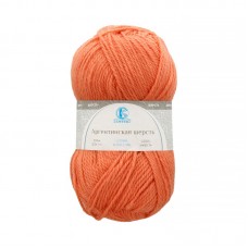 Пряжа Камтекс КТ Аргентинская шерсть   100\% шерсть   10 шт. х  100 г  200 м 037 персик