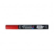 PEBEO   Маркер художественный 4Artist Marker на масляной основе   4 мм   перо круглое   6 шт. 580107 красный
