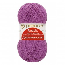 Пряжа Пехорская ПТ Деревенская   100% шерсть   10 шт. х  100 г  250 м +- 15 м N516 персидская сирень