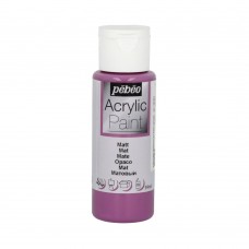 Краска акриловая PEBEO   Acrylic Paint для декора матовая   59 мл 097823 фиолетовый