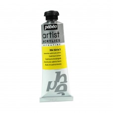 Краска акриловая PEBEO   Artist Acrylics extra fine N3   37 мл 908-304 лимонно-желтый кадмий