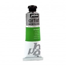 Краска акриловая PEBEO   Artist Acrylics extra fine N2   37 мл 907-223 зеленый яркий