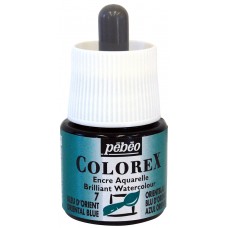 Краска акварель PEBEO   акварельные чернила Colorex   45 мл 341-007 синий восточный