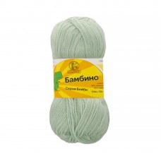 Пряжа Камтекс КТ Бамбино   65\% акрил, 35\% мериносовая шерсть   10 шт. х  50 г  150 м 107 ментол