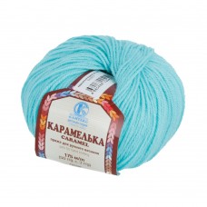 Пряжа Камтекс КТ Карамелька   100\% акрил   10 шт. х  50 г  175 м  023 св.бирюза