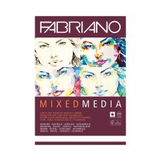 Fabriano Альбом Mixed Media 250 г/м2 A4 21 х 29.7 см склейка с одной стороны 40 л. 19100381