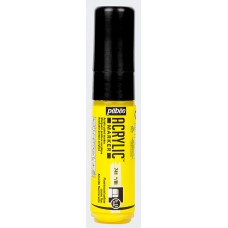 PEBEO   Маркер акриловый Acrylic Marker   5-15 мм   перо плоское   3 шт. 201741 желтый флуоресцентный