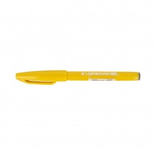 Pentel   Фломастер-кисть Brush Sign Pen   2,0 мм   кисть SES15C-G желтый