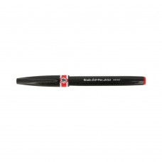 Pentel   Браш пен Brush Sign Pen Artist, ultra-fine   0.5 - 5 мм   кисть/круглое тонкое SESF30C-BX красный