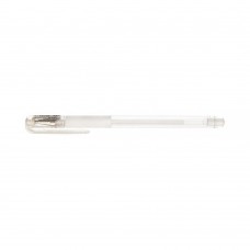 Pentel   Ручка гелевая Hybrid gel Grip  d 0.8 мм K118-LW белые чернила