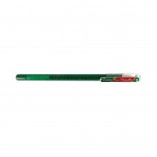 Pentel   Ручка гелевая Hybrid Dual Metallic,  d 1 мм K110-DBDX зеленый, красный цвет чернил