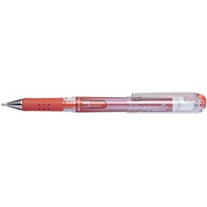 Pentel   Ручка гелевая с металлическим наконечником Hybrid Gel Grip DX  d 1 мм  12 шт. K230-MEO бронзовые чернила