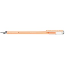 Pentel   Ручка гелевая Hybrid Milky пастельные  d 0.8 мм K108-PF оранжевые чернила