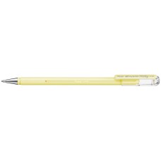 Pentel   Ручка гелевая Hybrid Milky пастельные  d 0.8 мм K108-PG желтые чернила