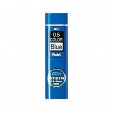 Pentel   Грифели для карандашей автоматических Ain Stein   0.5 мм  20 грифелей  в тубе C275-BL синего цвета