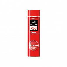 Pentel   Грифели для карандашей автоматических Ain Stein   0.5 мм  20 грифелей  в тубе C275-RD красного цвета