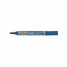 Pentel   Маркер перманентный   1.8 - 4.5 мм   скошенное   12 шт. N860-CE синий