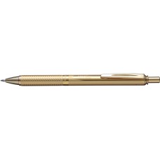 Pentel   Ручка гелевая Energel Sterling  d 0.7 мм BL407X-A корпус золотой, черные чернила