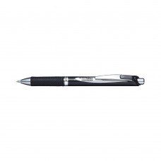 Pentel   Ручка гелевая автоматическая c перманентными чернилами  Energel Permanent  d 0.7 мм  12 шт. BLP77-AX черные чернила