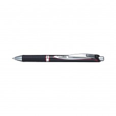 Pentel   Ручка гелевая автоматическая c перманентными чернилами  Energel Permanent  d 0.7 мм  12 шт. BLP77-BX красные чернила