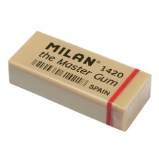 Milan   Ластик Master Gum 1420   5.5х2.3х1.3 см  5 шт. CMM1420-05