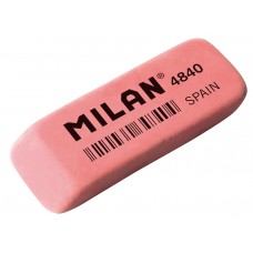 Milan   Ластик 4840 скошенный   5.2х1.9х0.8 см  40 шт. CNM4840 розовый