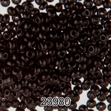 Бисер Чехия круглый 1   08/0   331-19001   2,9 мм  500 г 23980 (Ф659) чёрный