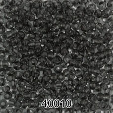 Бисер Чехия круглый 2   10/0   2.3 мм  500 г 40010 (Ф107) серый