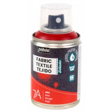 PEBEO   Краска для текстиля 7А Spray (аэрозоль)   100 мл 805404 красный