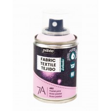 PEBEO   Краска для текстиля 7А Spray (аэрозоль)   100 мл 805452 пастельный розовый