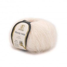 Пряжа Камтекс КТ Мохер Голд   60\% мохер, 20\% хлопок, 20\% акрил   10 шт. х  50 г  250 м 134 фарфоровый