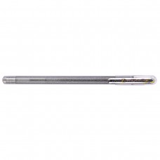 Pentel   Ручка гелевая Hybrid Dual Metallic,  d 1 мм K110-DZX серебро цвет чернил
