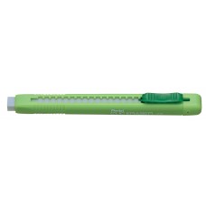 Pentel   Ластик-карандаш Clic Eraser   12 шт. ZE80-K салатовый корпус