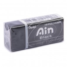 Pentel   Ластик Hi-Polymer. Ain Black Eraser   43.4 х 17.4 х 11.8 мм  48 шт. ZEAH06AT