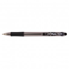 Pentel   Ручка шариковая автоматическая Pentel Fine Line  d 0.7 мм  12 шт. BK417-A черные чернила