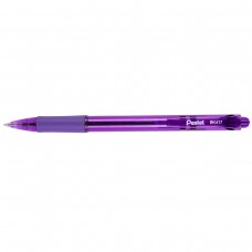Pentel   Ручка шариковая автоматическая Pentel Fine Line  d 0.7 мм  12 шт. BK417-V фиолетовые чернила
