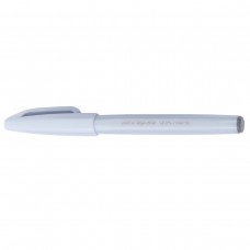Pentel   Фломастер-кисть Brush Sign Pen   2,0 мм   кисть SES15C-N2X светло-серый