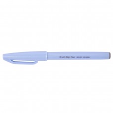 Pentel   Фломастер-кисть Brush Sign Pen   2,0 мм   кисть SES15C-S3X серо-голубой
