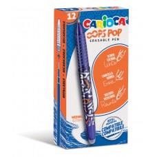 Carioca   Ручка гелевая пиши-стирай  OOPS   1 мм  12 шт. синяя 42044/02