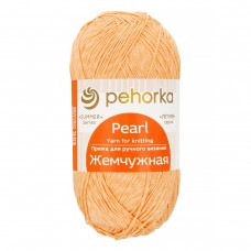 Пряжа Пехорская ПТ Жемчужная   50% хлопок, 50% вискоза   5 шт. х  100 г  425 м N018 персик