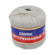 Пряжа Камтекс КТ Хлопок мерсериз   100\% хлопок   10 шт. х  50 г  200 м 006 беж.свет