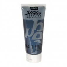 Краска акриловая PEBEO   Studio Acrylics DYNA   100 мл 832-360 сине-черный иридисцентный