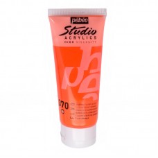 Краска акриловая PEBEO   Studio Acrylics FLUO   100 мл 832370 оранжевый флуоресцентный