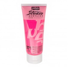 Краска акриловая PEBEO   Studio Acrylics FLUO   100 мл 832371 розовый флуоресцентный