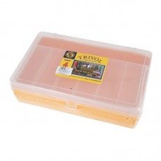 Тривол   Коробка для мелочей   N4   пластик   23.5  x 15  x 6.5 см желтый