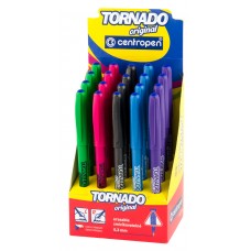 Centropen   Ручка роллер Tornado original  d 0.5 мм  0.3 мм  20 шт. 2675/20 ассорти цвет чернил: синий