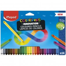 Maped   Карандаши цветные COLORPEPS INFINITY   заточенный   24 цв. 861601