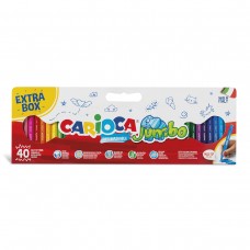 Carioca   Фломастеры Jumbo   40 цв 41258