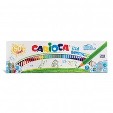 Carioca   Tita   Rainbow Карандаши цветные пластиковые   заточенный   50 цв. 42990