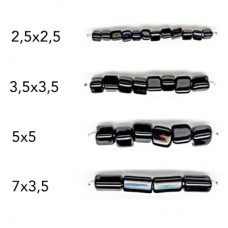 Бисер Чехия TRIANGLE   321-41001   3.5 х 3.5 мм  50 г 23980 черный
